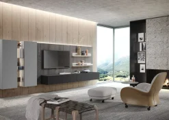 Mobile soggiorno modello Sky di Astor mobili scontato -35%