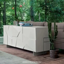 Mobile soggiorno modello Concrete di Dall'agnese a PREZZI OUTLET