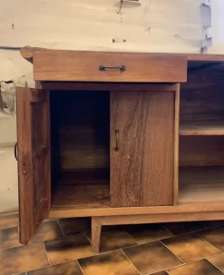 Mobile soggiorno modello Credenza anni 50′ teak 200 di Outlet etnico in Offerta Outlet