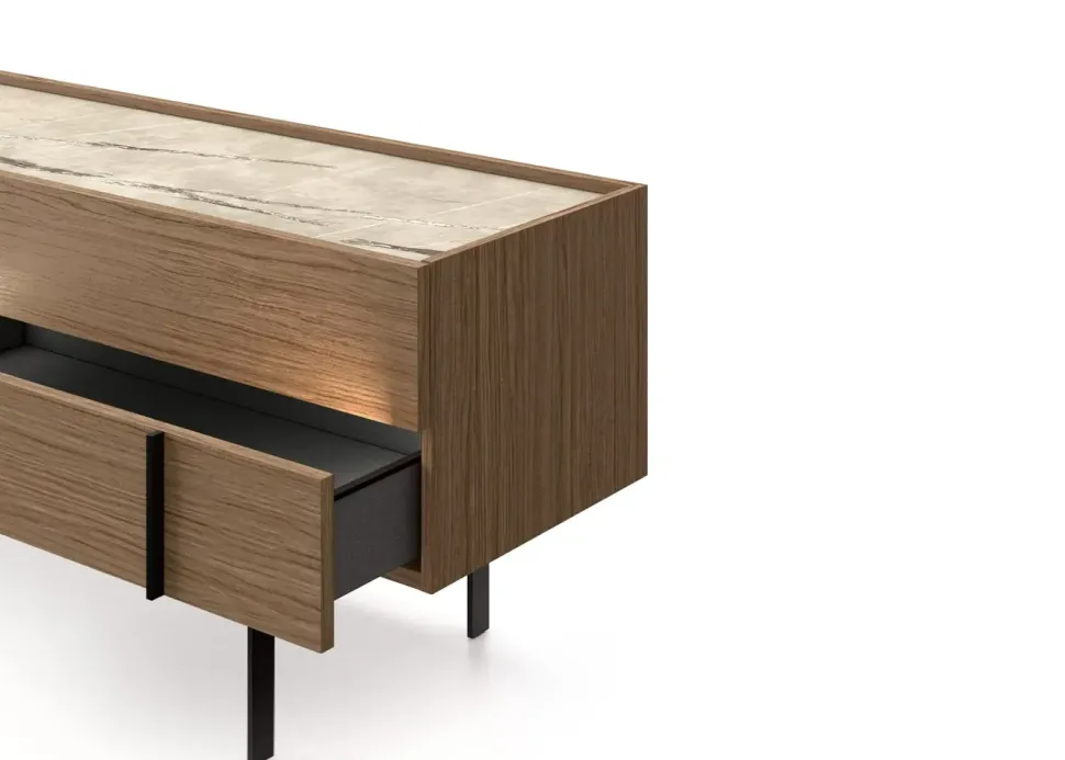 Mobile soggiorno modello Anthemis di Santalucia in Offerta Outlet