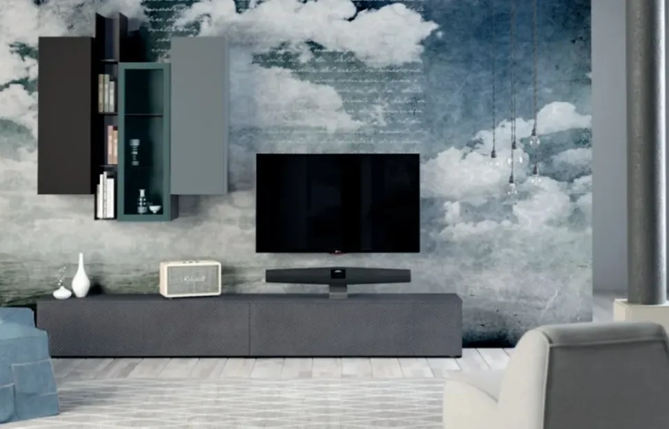 Mobile soggiorno modello Atlante skt19 di Tomasella scontato -30%