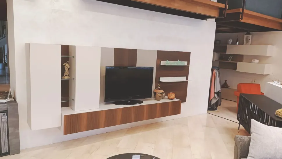 Mobile soggiorno modello Skyline di Astor mobili a PREZZI OUTLET