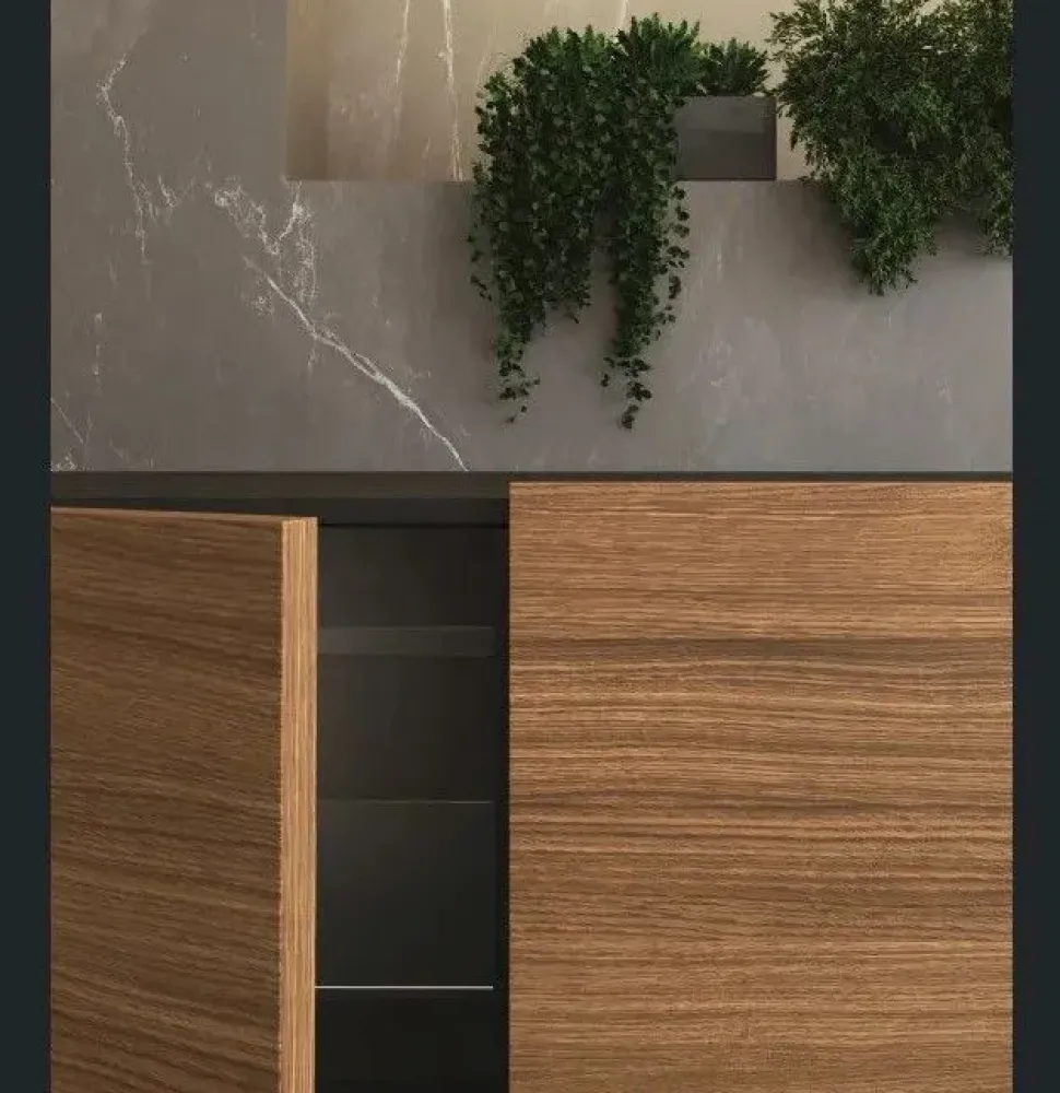 Mobile soggiorno modello Ortis * di Fratelli mirandola in Offerta Outlet