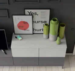 Mobile soggiorno modello S310 di Colombini casa a PREZZI OUTLET