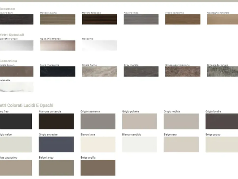 Mobile soggiorno modello Ori di Presotto a PREZZI OUTLET