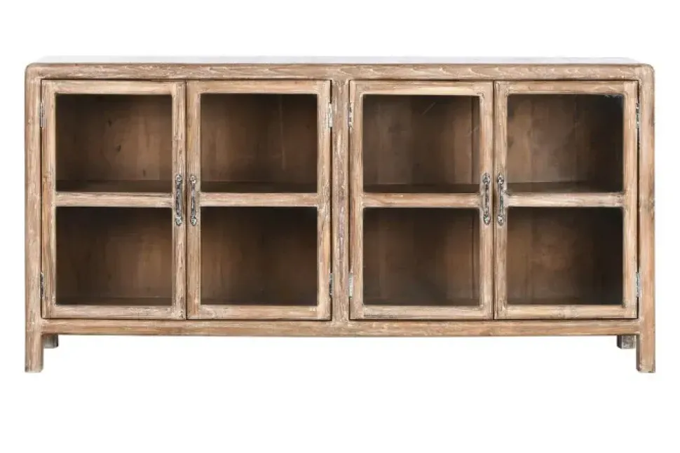 Mobile soggiorno modello Credenza cristallo 4a di Outlet etnico a prezzo Outlet