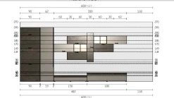 Mobile soggiorno modello Soggiorno + zona ingresso di Imab a PREZZI OUTLET