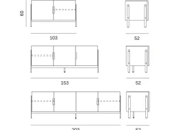 Novamobili Float: mobile soggiorno a prezzo scontato. Acquista ora!
