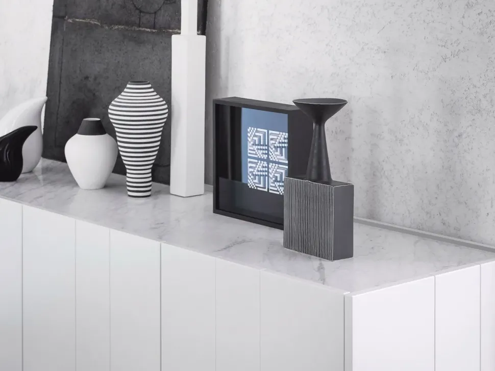 Novamobili: Madia Stripe 3 ante in Offerta Outlet! Design unico!