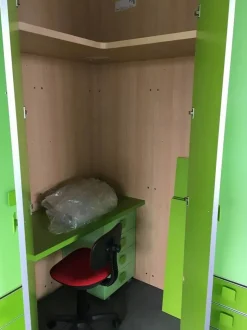 OFFERTA cameretta con MATERASSO MEMORY E RETE OMAGGIO mod GREEN di CUCINESTORE