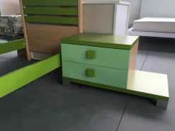 OFFERTA cameretta con MATERASSO MEMORY E RETE OMAGGIO mod GREEN di CUCINESTORE