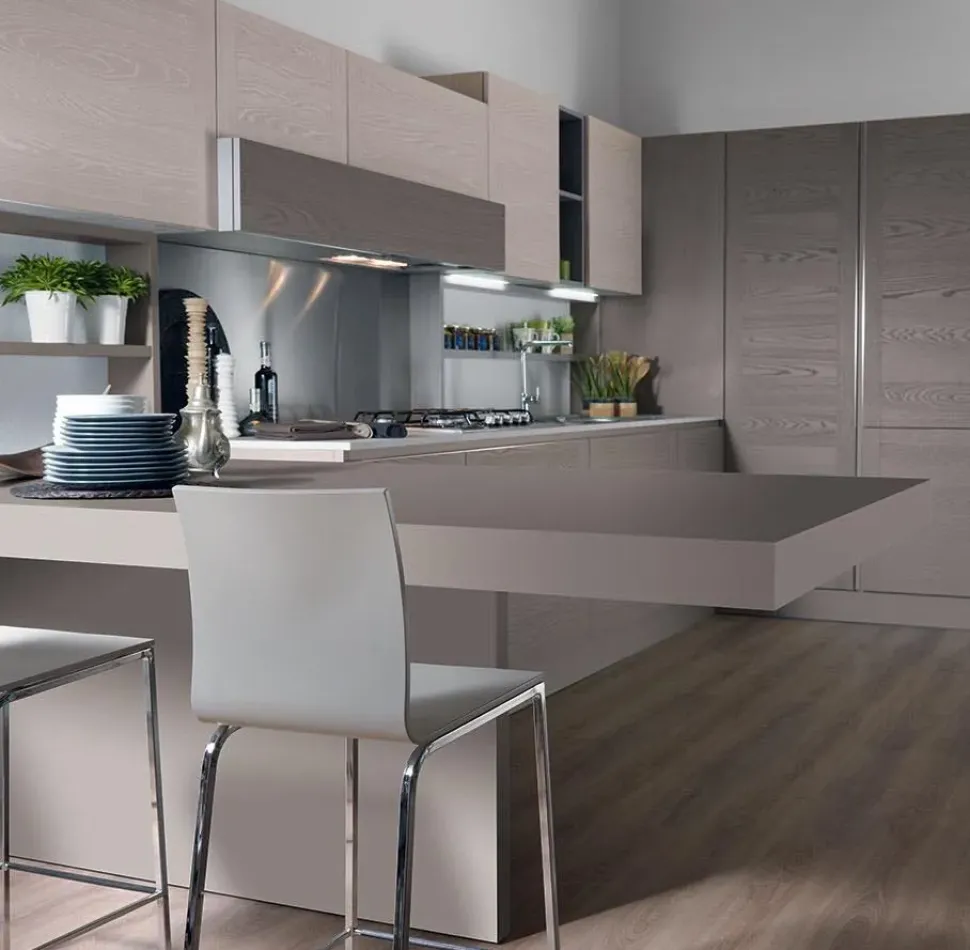 OFFERTA Cucina ad angolo con BANCONE ASTRA CUCINE MODELLO DADA