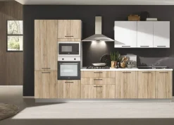 OFFERTA Cucina lineare CUCINE STORE CORI misura 360cm completa di elettrodomestici
