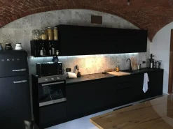 OFFERTA cucina lineare FENIX CUCINE STORE(Misura 420cm)