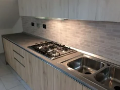 OFFERTA cucina lineare VINTAGE CUCINE STORE (misura 330cm)