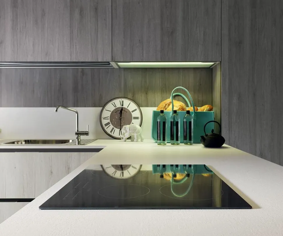 OFFERTA cucina mod VINTAGE di CUCINE STORE CON PENISOLA (250X430cm)