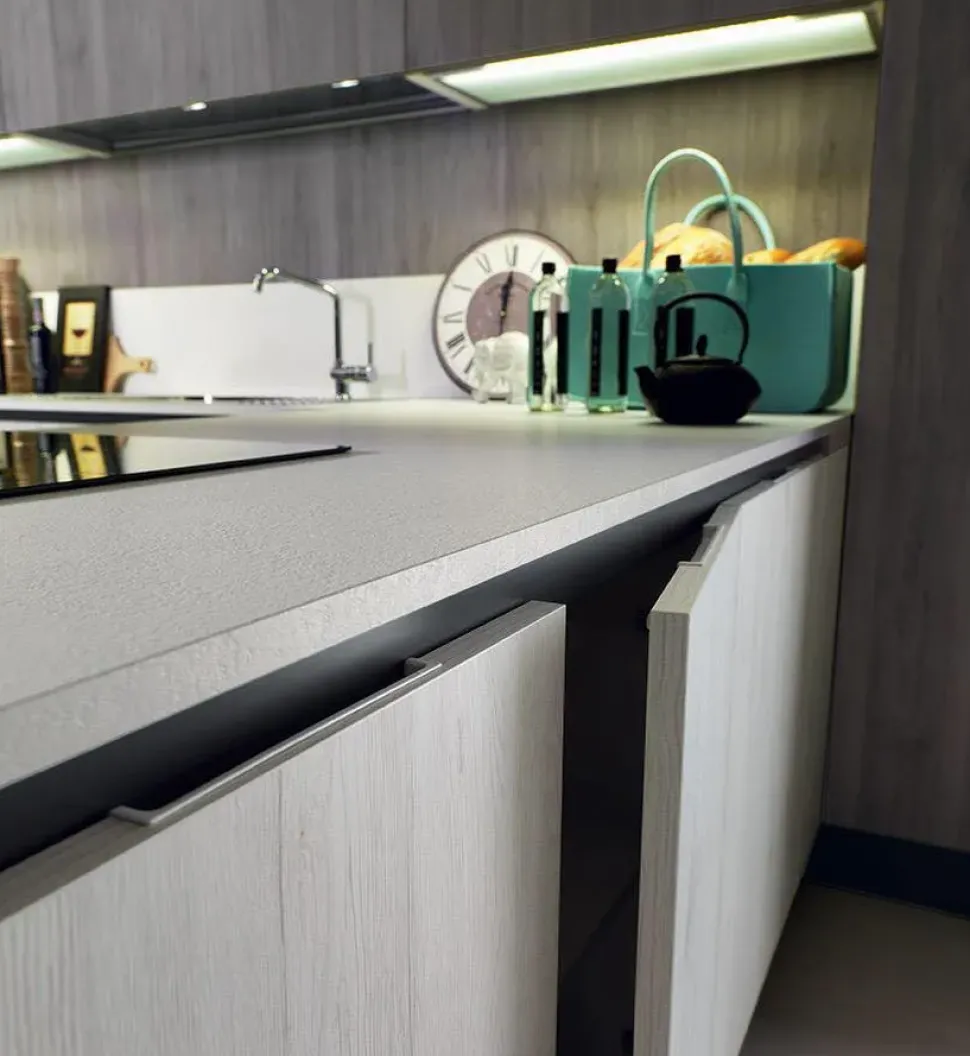 OFFERTA cucina mod VINTAGE di CUCINE STORE CON PENISOLA (250X430cm)