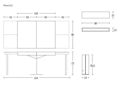Offerta Outlet: Consolle Da Vinci Altacom in stile design. Non perdere l'occasione!