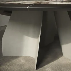 Offerta Outlet: Tavolo in legno rotondo Senator Ker-Wood Cattelan Italia.