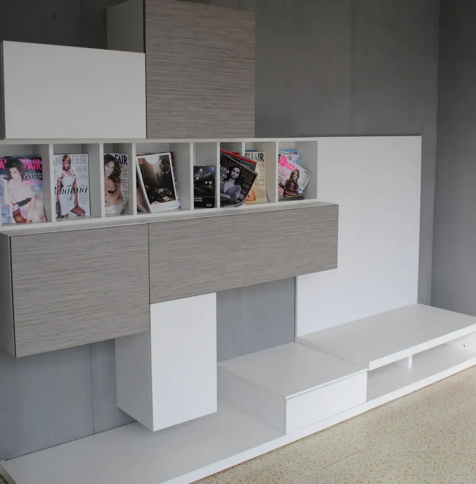 OFFERTA soggiorno attrezzato ASTOR di CUCINE STORE misura 300cm