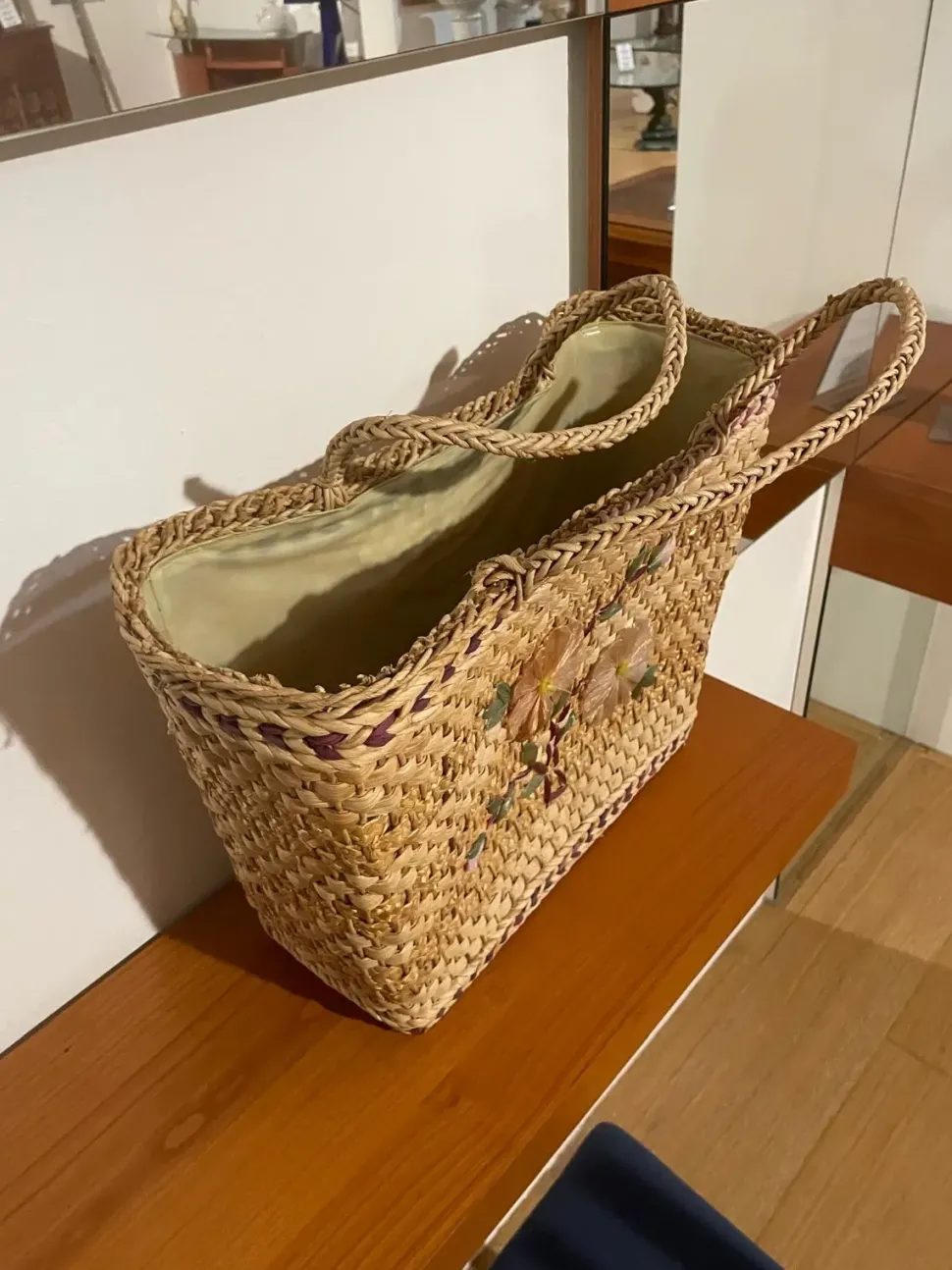 Oggettistica Borsa in vimini di Artigianale scontata - 50%