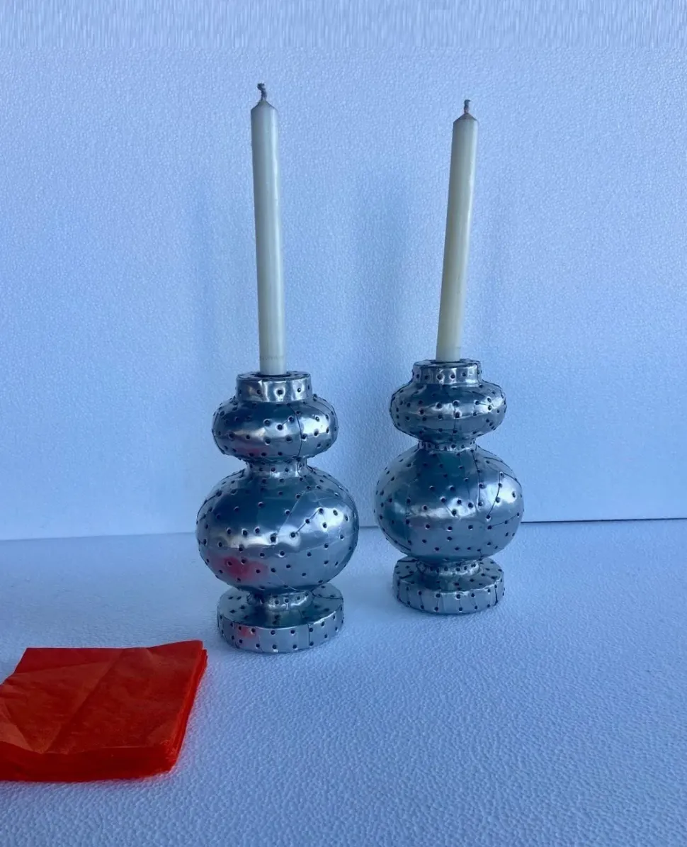 Oggettistica Cappellini Candeliere mondo in OFFERTA OUTLET