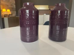 Oggettistica Coppia vasi in ceramica Abitare interior con uno SCONTO IMPERDIBILE