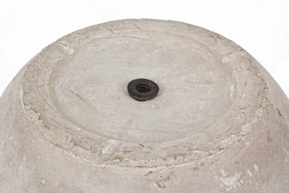 Oggettistica design modello Set 2 vasi cement sfera sabbia di Bizzotto scontata