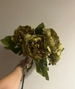 Oggettistica design modello Peonie fiori finti a prezzo conveniente
