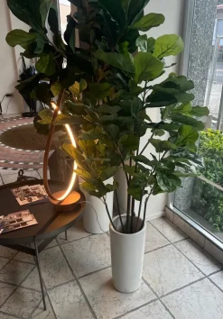 Oggettistica design modello Ficus lyrata piccola pianta finta di Artigianale in offerta