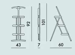 Oggettistica design Tiramisù di Kartell