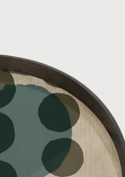 Oggettistica design Vassoio in vetro e legno ethnicraft di Artigianale scontata del 26%