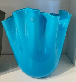 Oggettistica modello Venini fazzoletto opalino rosso di Venini in offerta