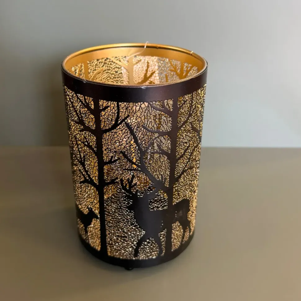 Oggettistica moderna Lanterna con alce di Artigianale scontata del 33%