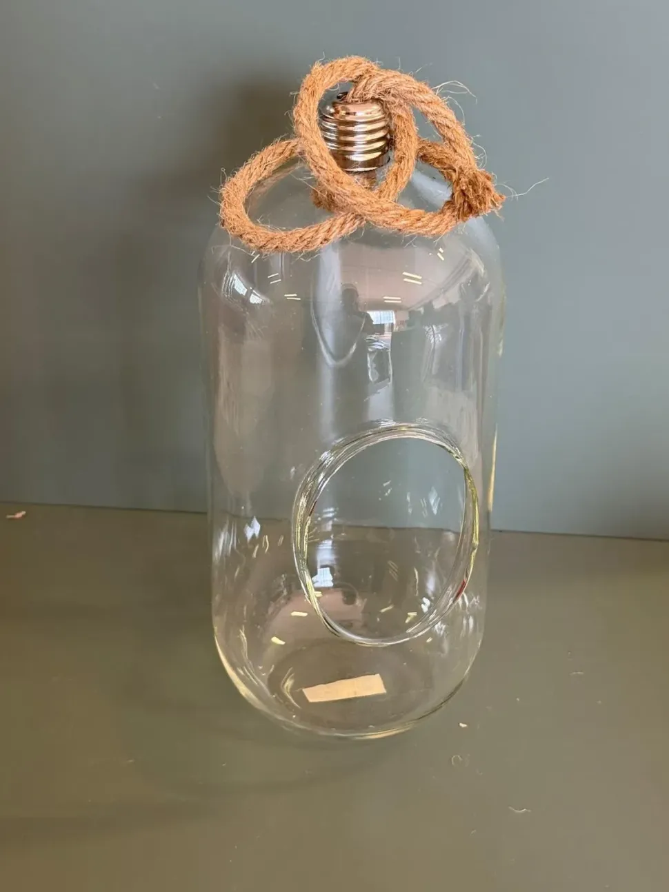 Oggettistica moderna Vaso in vetro da appendere di Artigianale scontata del 30%