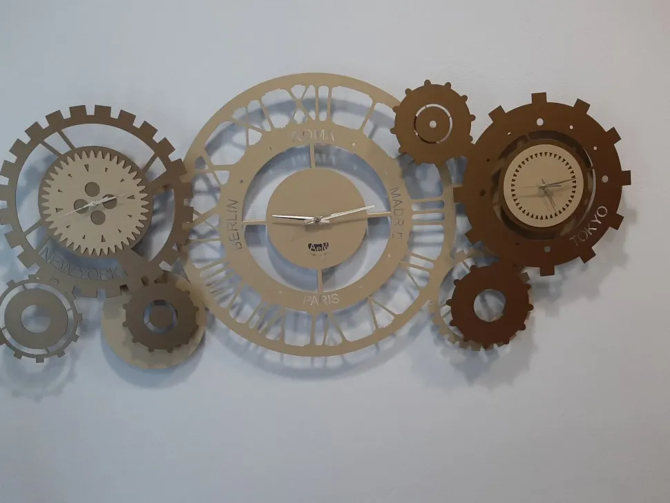 Orologio big fuso meccano Artigianale in stile moderno a prezzo ribassato