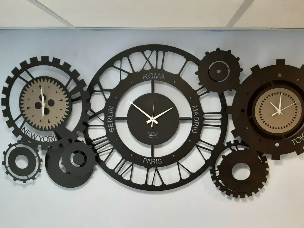 Orologio big fuso meccano Artigianale in stile moderno a prezzo scontato