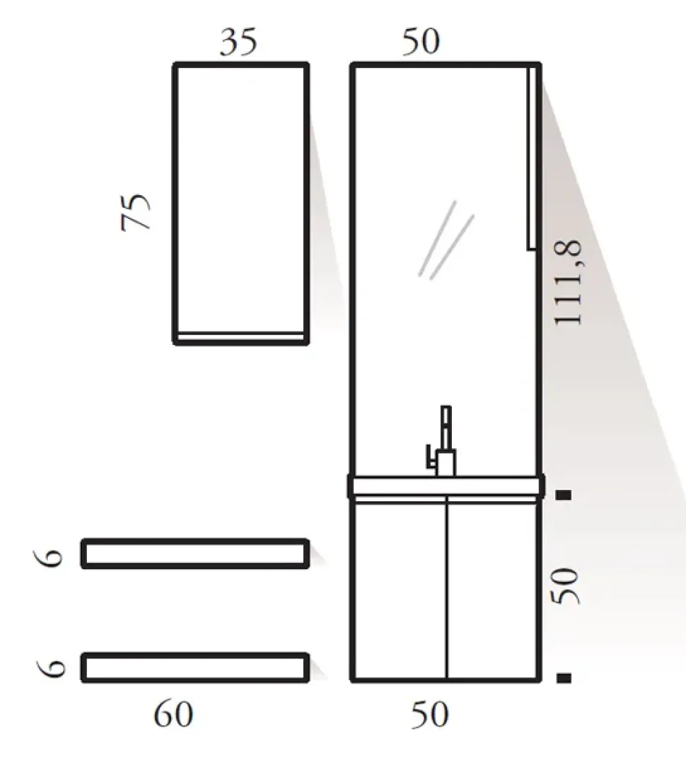 Outlet: Mobile Bagno Compab Bf12 a prezzi scontati!