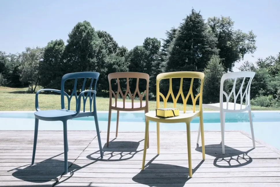 Outlet: Sedia Galaxy Bontempi senza braccioli a prezzo scontato!