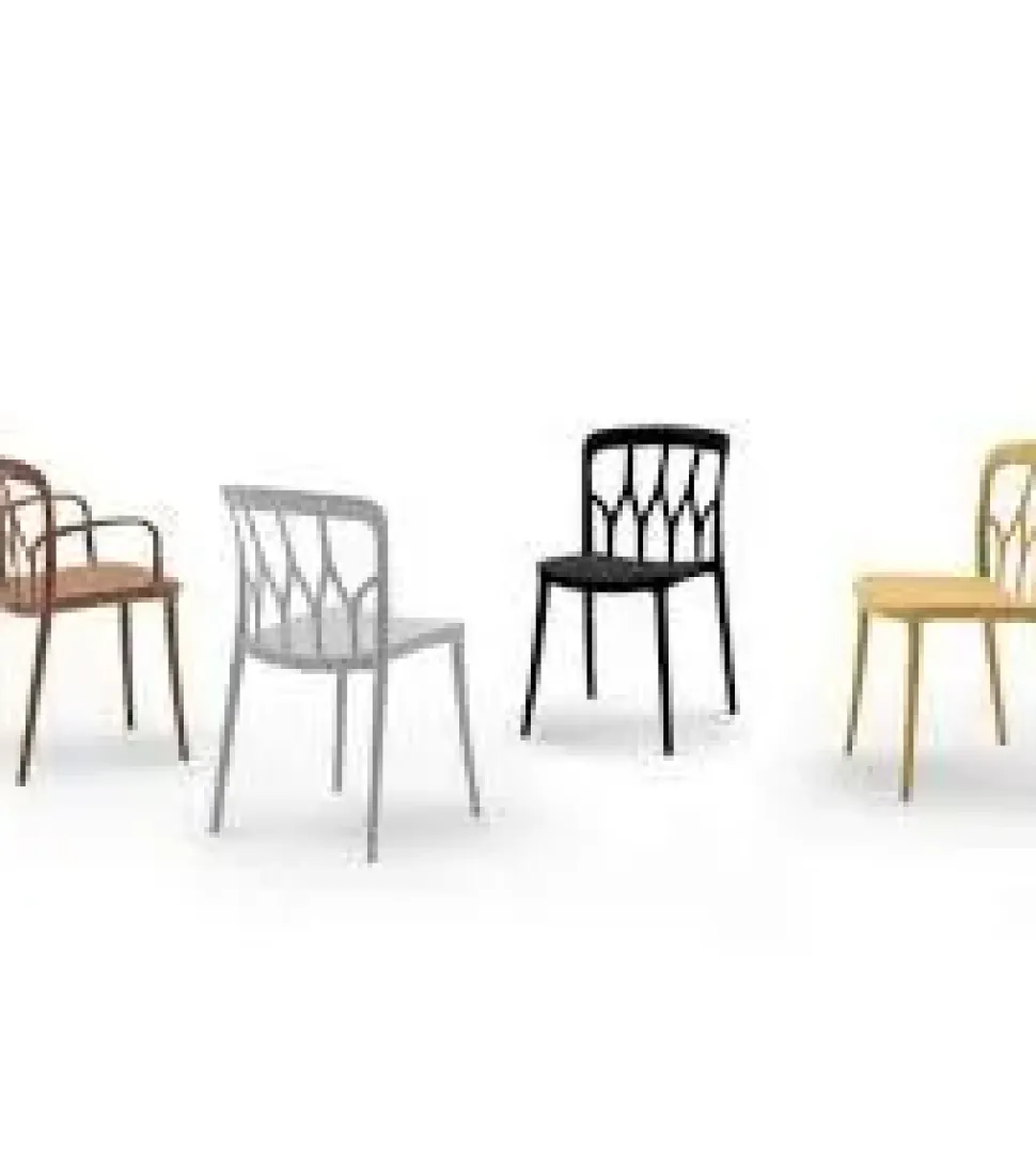 Outlet: Sedia Galaxy Bontempi senza braccioli a prezzo scontato!