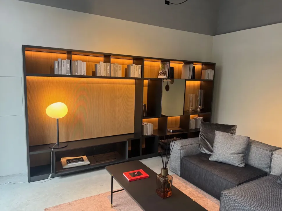 Parete attrezzata 505 up system Molteni & c in stile design a prezzo scontato