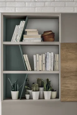 Parete attrezzata A036 di Tomasella scontata del 35%