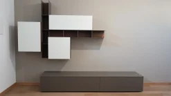 Parete attrezzata A089 di Tomasella scontata del 31%