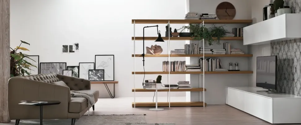 Parete attrezzata A076 Tomasella in stile moderno a prezzo scontato