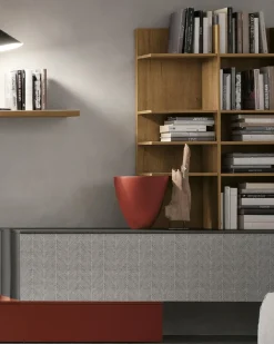 Parete attrezzata A114 Tomasella in stile moderno a prezzo ribassato