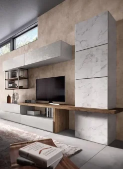 Parete attrezzata Alba 1 606 di Albamobili scontata del 30%