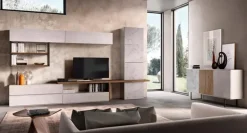 Parete attrezzata Alba 1 606 di Albamobili scontata del 30%