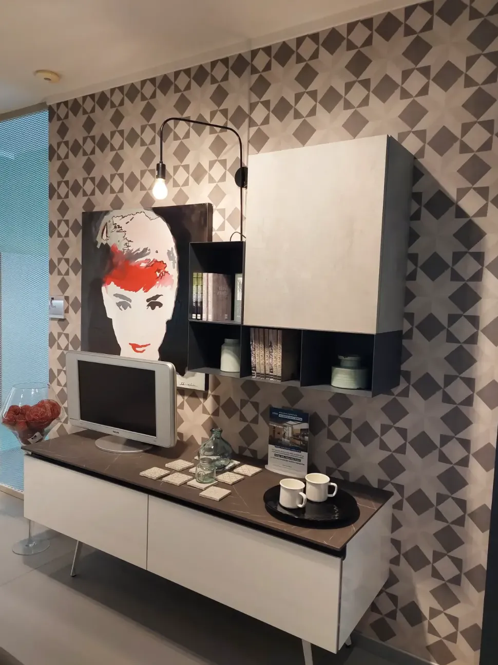 Parete attrezzata Aleve' dell'azienda Stosa con uno sconto esclusivo