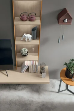 Parete attrezzata At119 Tomasella in stile moderna a prezzo ribassato