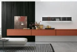 Parete attrezzata At135 Tomasella in stile design a prezzo scontato